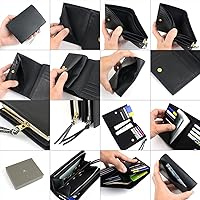Amazon | [カクメイ] ミドルウォレット 二つ折り財布 縦型